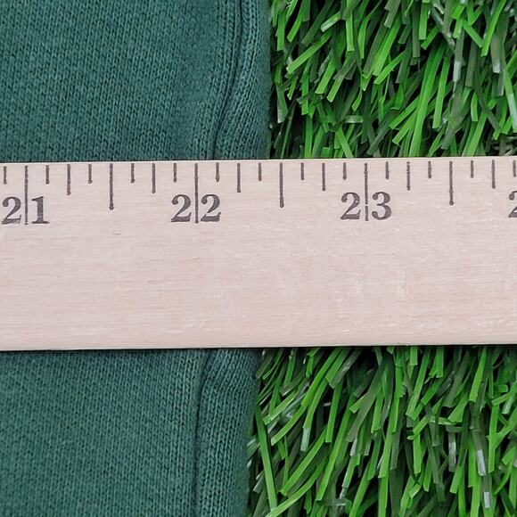 Miami-Hurricanes Hoodie Womens Large 22x24 Faded Green - Picture 11 of 12